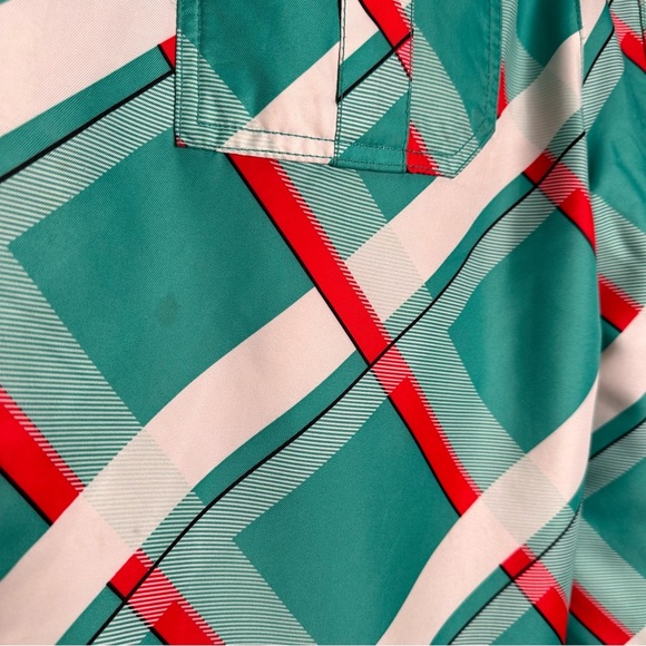 Orage | Green and Orange Plaid Ski Snowboard Pants Size Medium - Picture 14 of 16